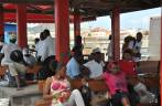 Terminal de embarque no ferry entre St. Kitts e Nevis